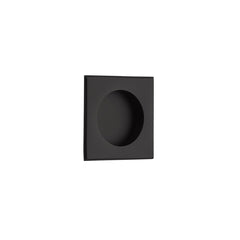 EMTEK Emtek 2213US19 Square Flush Pull Flat Black