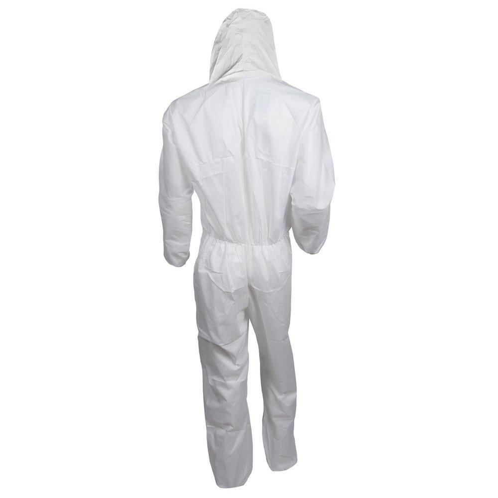 KLEENGUARD KleenGuard 49116 A20 3XL Breathable Particle Protection Coverall with Hood White
