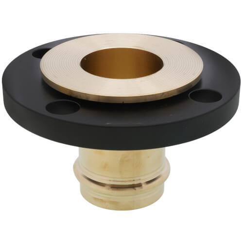 VIEGA Viega 79695 ProPress 2 Inch Press x Press Bronze Adapter Flange Lead-Free