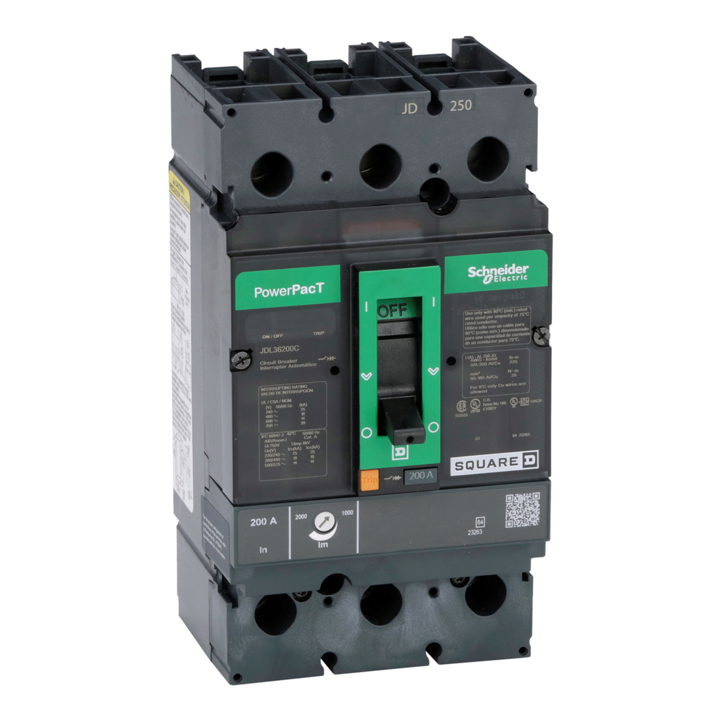 SCHNEIDER ELECTRIC JDL36200C CIRCUIT BREAKERS