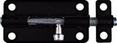 NATIONAL HARDWARE National Mfg N151-621 4 Inch Black Barrel Bolt Security Latch