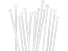 NELCO Nelco n-11-50-9-c 11 Inch Clear Nylon Zip Ties 100 Pack