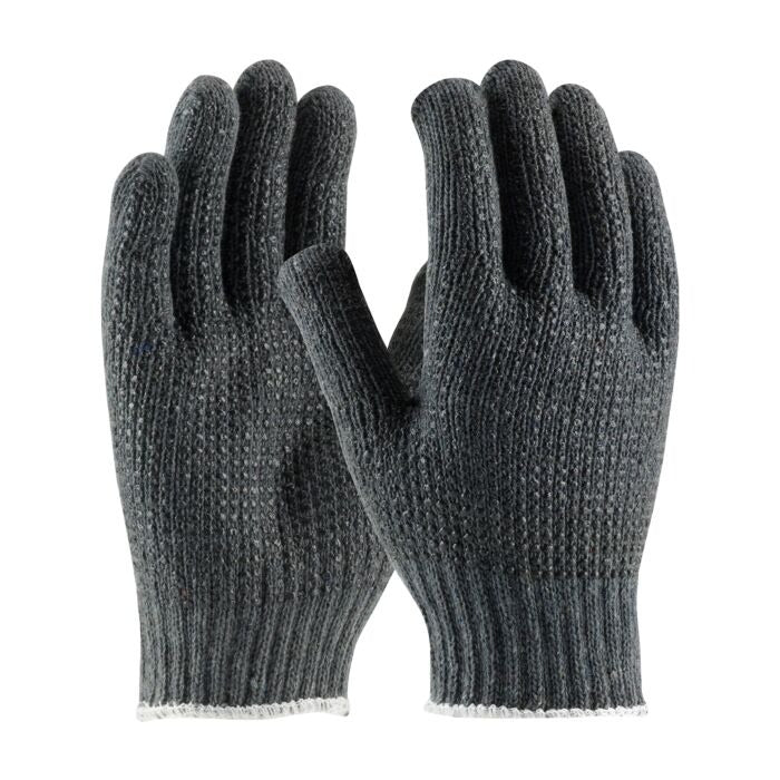 PIP Pip 37-c500pdd/xl Cotton Polyester Gloves 7 Gauge Gray Xl