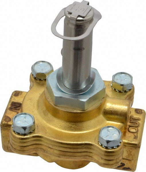 PARKER Parker 08F20C2128ADF Solenoid Valve 1/2in Npt Nc Brass