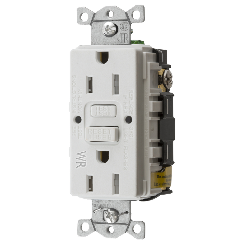 HUBBELL WIRING GFTWRST15W GFCI BREAKERS