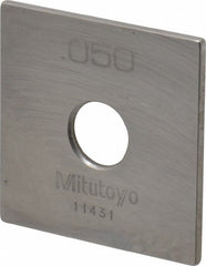 MITUTOYO Mitutoyo 614105-531 Square Steel Gage Block 0.05 in Grade 0