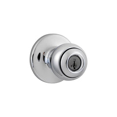 KWIKSET Kwikset 400P-26S Polo Knob Entry Lock Bright Chrome