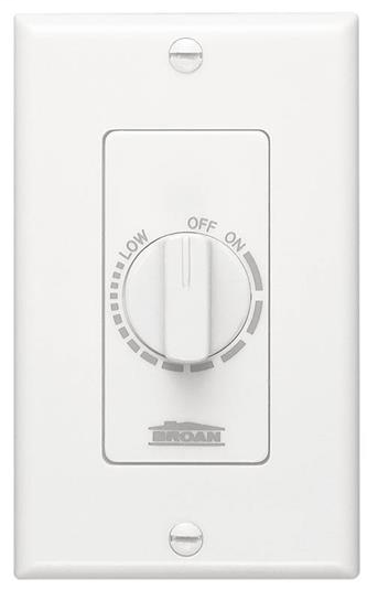 BROAN-NUTONE Broan-Nutone P57W Electronic Variable Speed Control 120V 15A (Blister Pack) SC100W