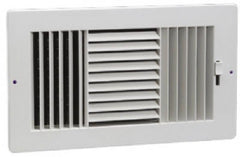 AMERICAN METAL PRODUCTS American Metal Products 383W10X6 Sidewall Register 10x6