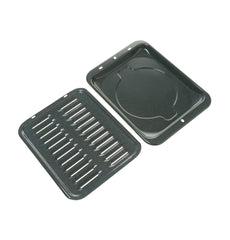 GE APPLIANCES Ge Appliances WB48X10056 Universal Range Broiler Pan (12-3/4 x 16-1/2 x 1-1/4)