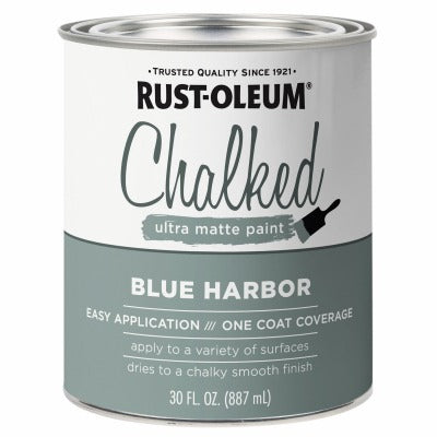 RUST-OLEUM Rust-oleum 371675 Chalked Paint 30 Oz Blue Harbor