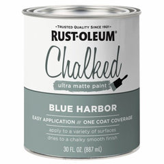 RUST-OLEUM Rust-oleum 371675 Chalked Paint 30 Oz Blue Harbor