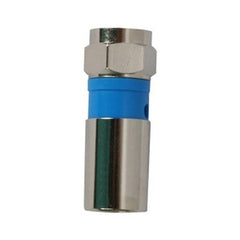 BINARY Binary BC3-F-RG6Q F-type RG6/U Quick-splice Connector Nickel 20pk