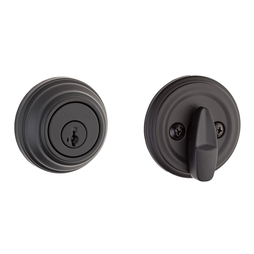 KWIKSET Kwikset 980-514S.STRKP Deadbolt Smartkey Strike Pack Matte Black