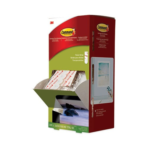 3M 3M MMM17024136ES Command Poster Strips 136 Pack