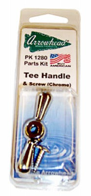 ARROWHEAD BRASS Arrowhead Brass PK1270 Green T-handle Screw 6 Pack