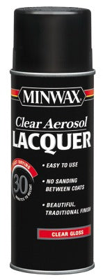 MINWAX Minwax 15200 Clear Gloss Brushing Lacquer 11.5 Oz