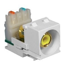 ICC Icc ic107y8gwh Rca Female to Idc Module Yellow White