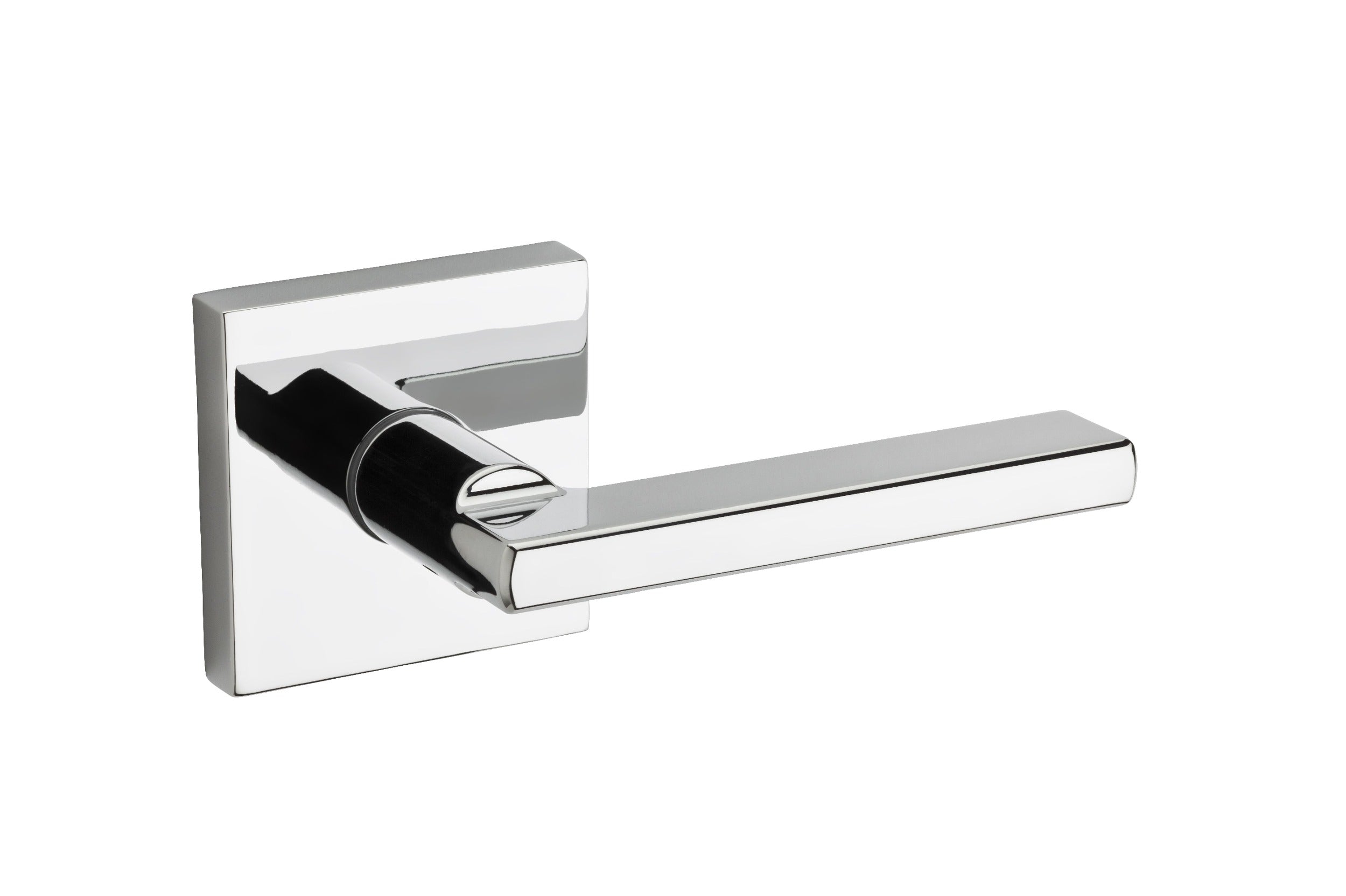 KWIKSET Kwikset 973HFLSQT-26 Halifax Dummy Lever Trim Bright Chrome