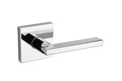 KWIKSET Kwikset 971HFLSQT-26 Halifax Lever Trim Square Rose Chrome