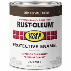 RUST-OLEUM Rust-oleum 7774-502 Rust Preventative Paint Satin 1 Qt