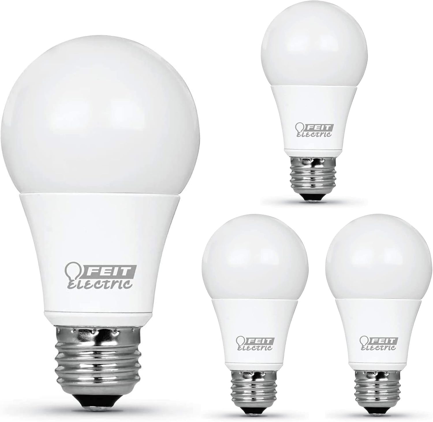 FEIT ELECTRIC Feit Electric OM60DM/930CA/4 A19 LED Light Bulb 8.8W 4-Pack 60W Replacement