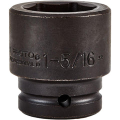PROTO Proto J07521 Impact Socket 3/4 in Drive 1-5/16 in 6-point