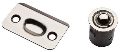 NATIONAL HARDWARE National Mfg N830-107 Drive-in Ball Catch Satin Nickel 40 Pack