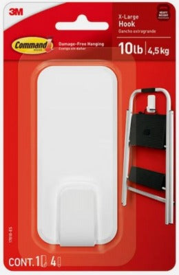 3M 3M Company 17010-ES Command X-large Wall Hook 10 Lb