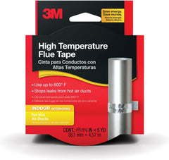 3M 3M 2113NA High Temperature Flue Tape Up to 600 degrees F (1.5 in x 5 yd)