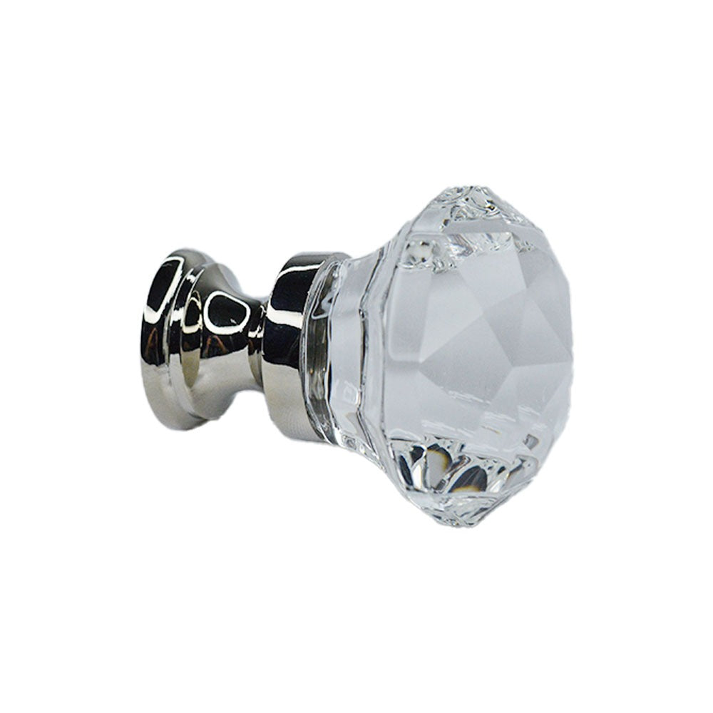 EMTEK Emtek 86012US14 Diamond Cabinet Knob Polished Nickel