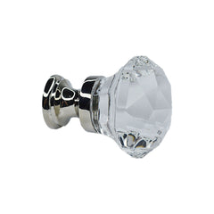 EMTEK Emtek 86012US14 Diamond Cabinet Knob Polished Nickel