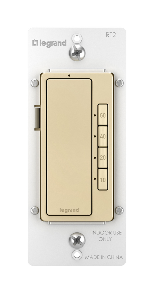 LEGRAND Legrand RT2I Pass & Seymour 5-Button 120 VAC 1/6 Hp Ivory Digital Timer