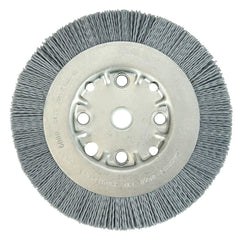 WEILER Weiler 31121 Wheel Brush 6 in Nylon 320 Grit Silicon Carbide
