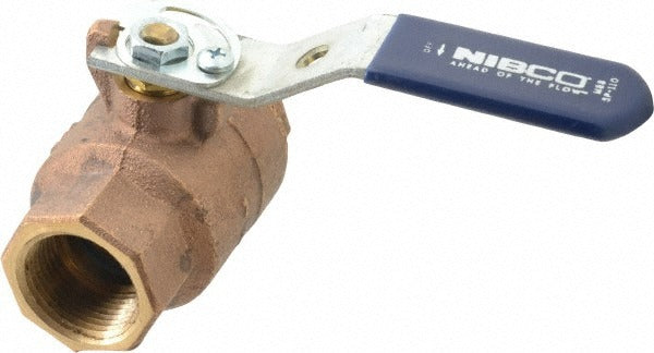 NIBCO Nibco NL95I0A Ball Valve 1 Inch Full Port Fnpt Bronze