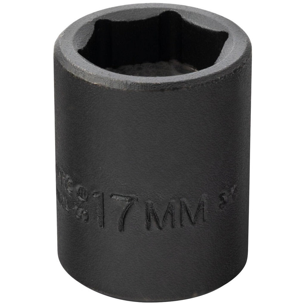 PROTO Proto J7217MHF Impact Socket 3/8 in Drive 17mm 6-pt