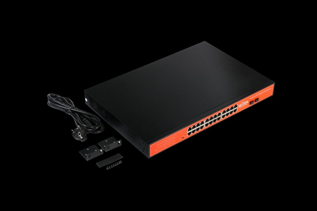 WI-TEK Wi-tek wi-ps326gf 24-port Poe Gigabit Switch 2 Sfp
