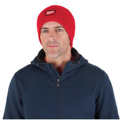 MILWAUKEE Milwaukee M750R Rib-Knit Cuffed Beanie One Size M750R