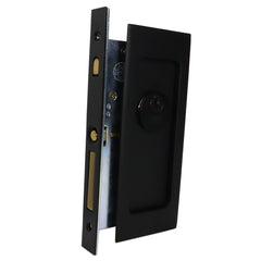 EMTEK Emtek 2113US19138 Pocket Door Mortise Lock Flat Black
