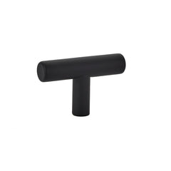 EMTEK Emtek 86357US19 Brass Bar Cabinet Knob Flat Black