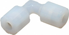 PARKER Parker GEC-6 Compression Tube Union 3/8 in Pfa Ptfe