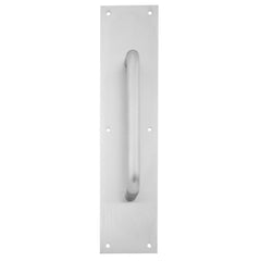 TRIMCO Trimco 10172630 Square Corner Pull Plate 3.5x15 in Satin Ss