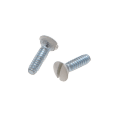 NSI INDUSTRIES Nsi Industries sp282 Wall Plate Screw 6-32 2in White 100 Pack