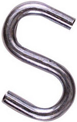 NATIONAL HARDWARE National Mfg N121-616 Open S Hook 1.5 in Zinc Steel 4 Pack