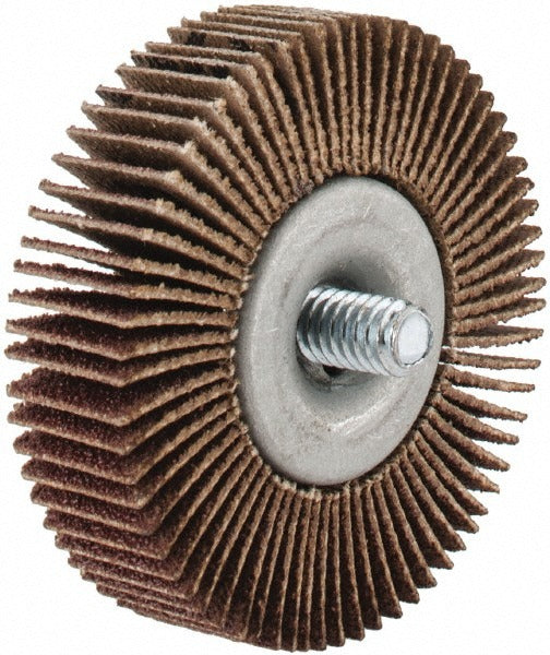 NORTON Norton 63642502643 Mounted Flap Wheel 80 Grit 0.5 Inch