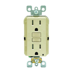 LEVITON Leviton GFTR1-0KI GFCI Outlet ST 15A (1 pk) R91-GFTR1-0KI