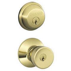 SCHLAGE Schlage Lock Co FB50NVBEL505 Deadbolt Bright Brass