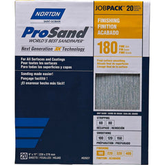 NORTON Norton 07660768168 Sanding Sheet 180 Grit 20 Pack