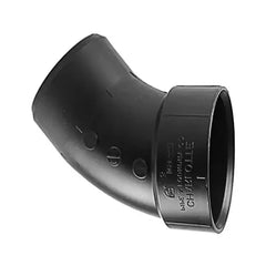 CHARLOTTE PIPE Charlotte Pipe ABS 00323 0600HA 1-1/2 in hub x spigot 45 degree street ABS elbow (1-1/2 in / 45 degree)