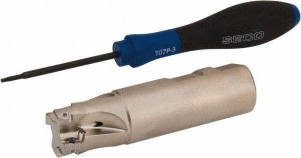 SECO TOOLS Seco 02772713 Indexable Square-shoulder End Mill 1 in 4 Flute